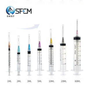 Medical Consumables Injection Infusion Instrument Disposable Syringe 3ml 5ml 10ml 20ml